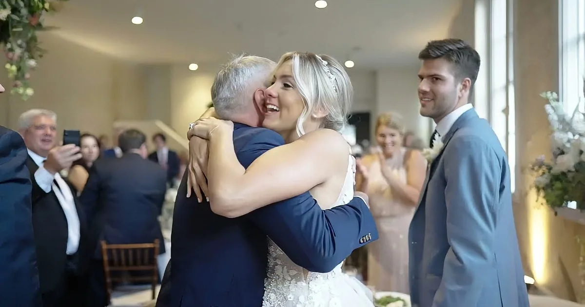 Dad's Surprise 'I Loved Her First' Performance Leaves Bride in Tears