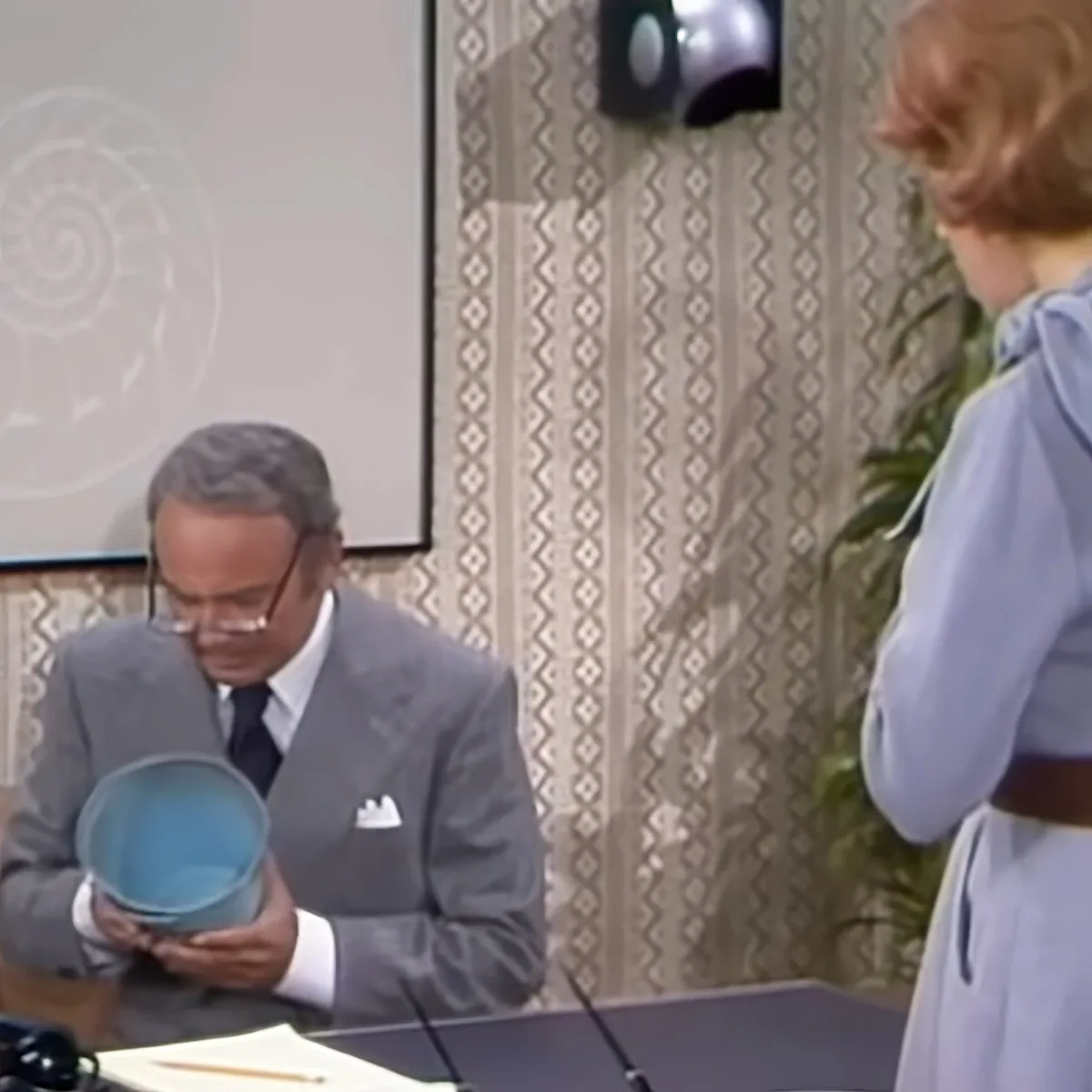 Carol Burnett and Harvey Korman