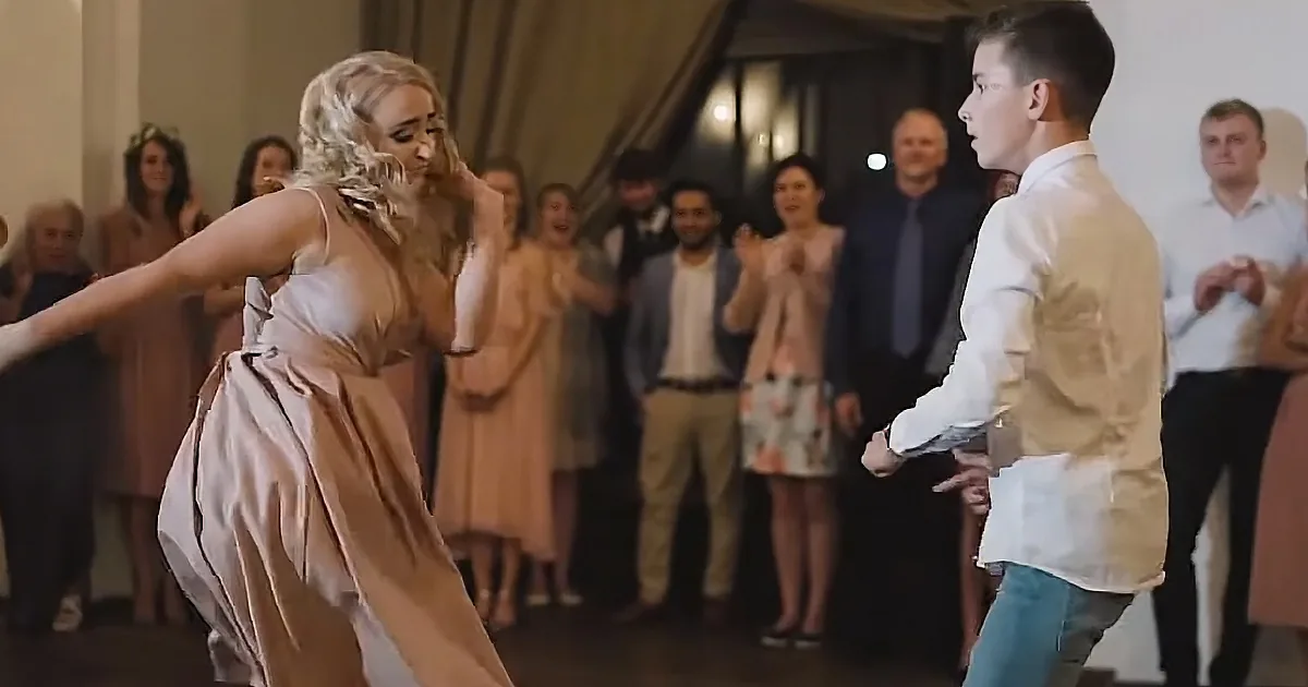 Bride and Her Brothers Give Epic Surprise Wedding Dance.