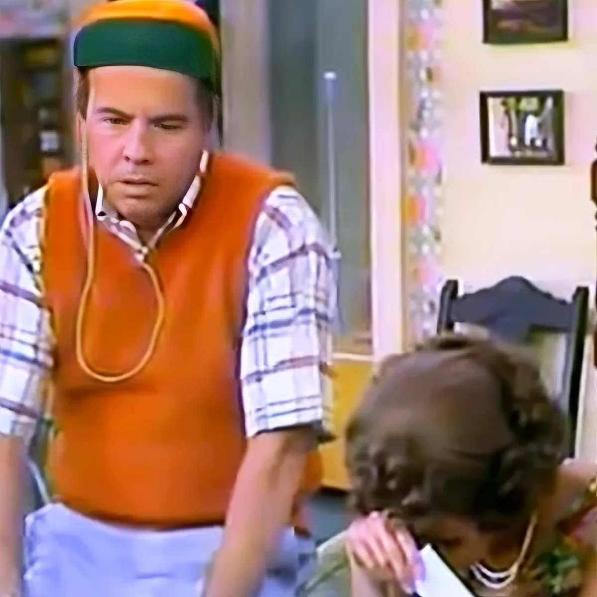 Tim Conway and Carol Burnett
