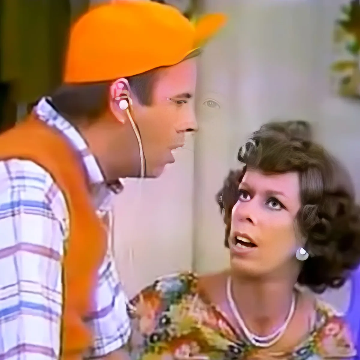 Tim Conway and Carol Burnett