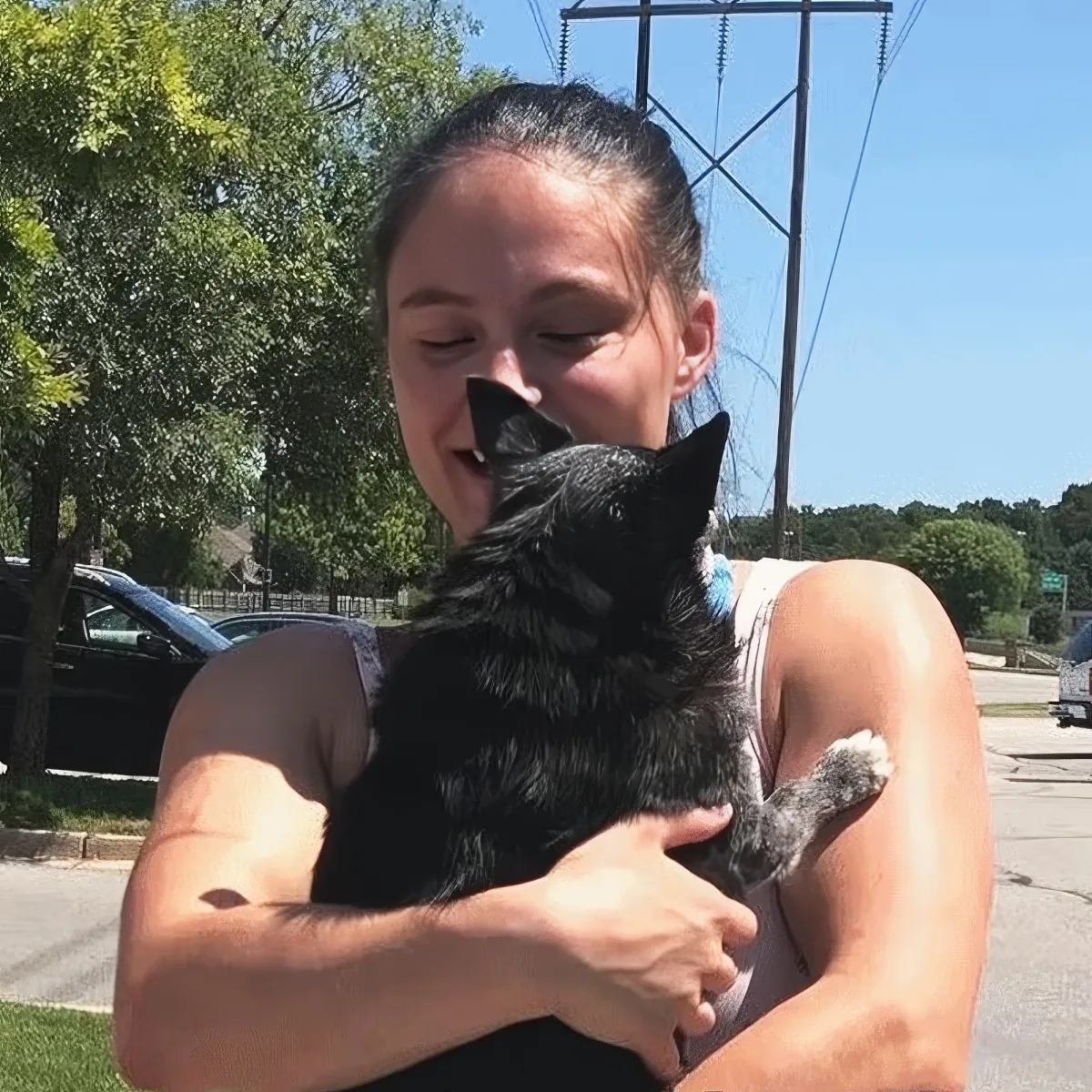 Woman and Chihuahua