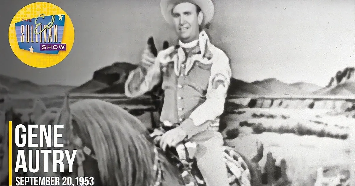 A cowboy in a white shirt and hat rides a horse in a desert landscape.