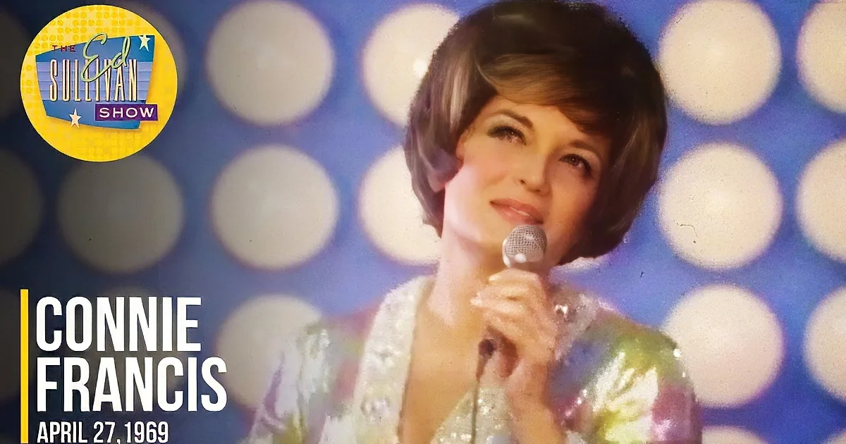 Connie Francis Captivates Audience With ''Those Were the Days'' Performance on ''The Ed Sullivan Show''