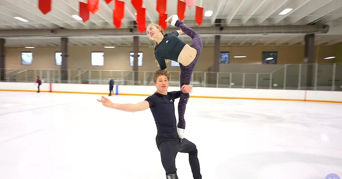 Figure Skaters Perform Astounding Routine, Filmed by Expert Drone Pilot