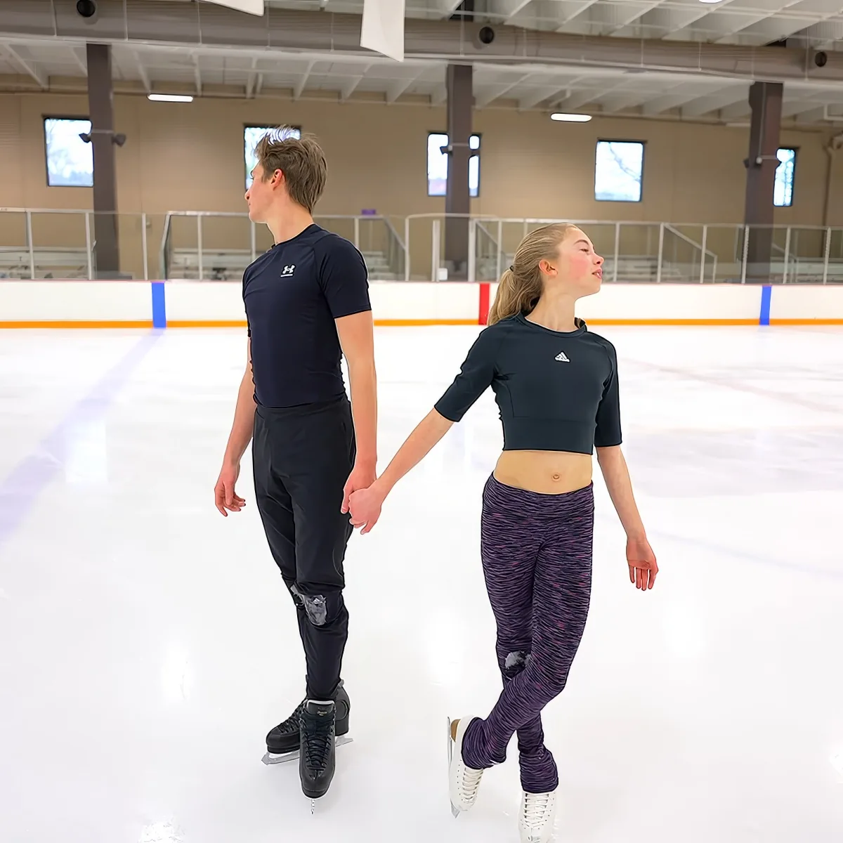 Leah Neset and Artem Markelov