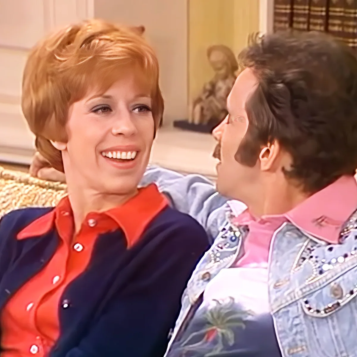Carol Burnett and Joel Grey