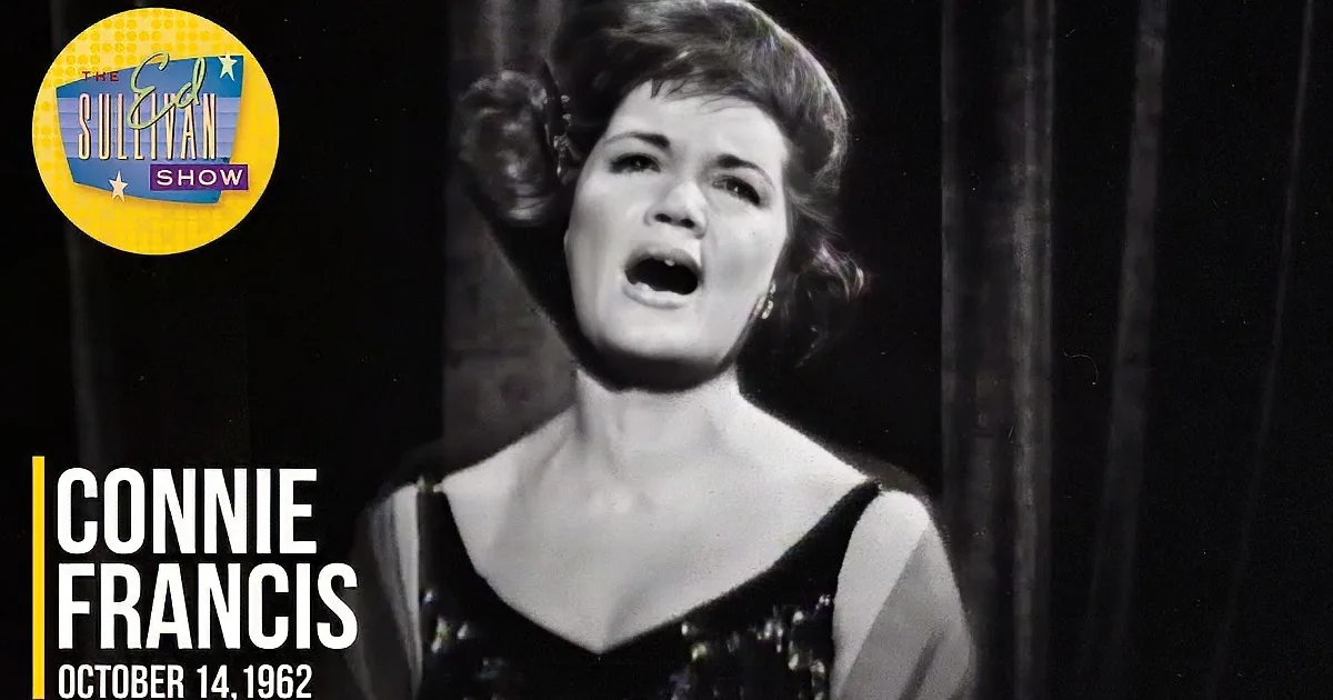 Connie Francis Croons ''What Kind of Fool Am I'' on ''The Ed Sullivan Show''