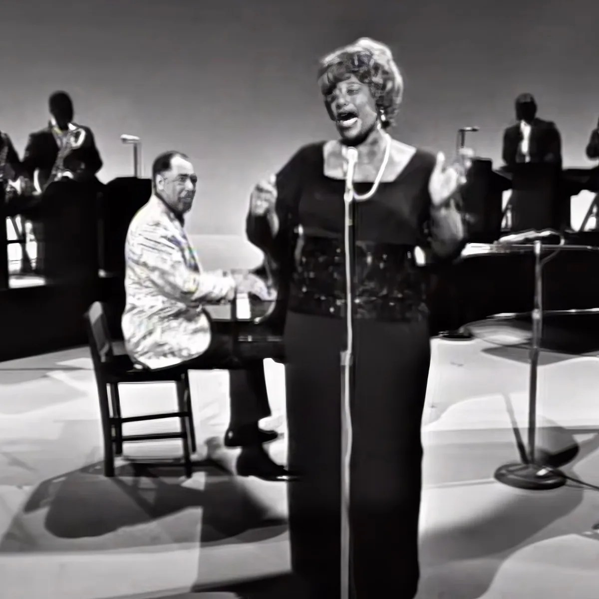 Ella Fitzgerald and Duke Ellington
