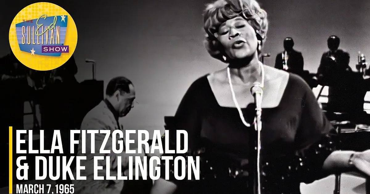 Ella FitzGerald and Duke Ellington Perform Classic Duet on ''The Ed Sullivan Show''