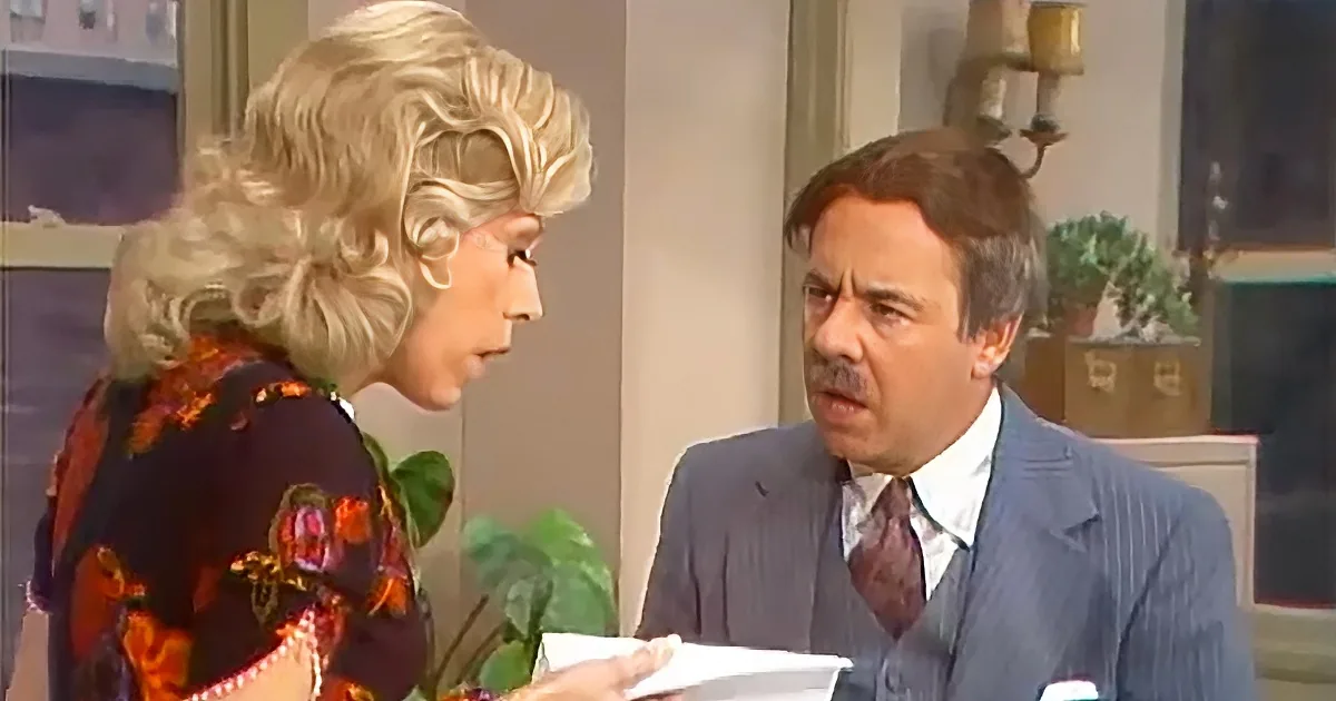 Tim Conway and Carol Burnett
