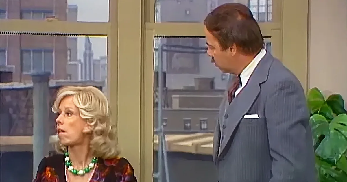 Tim Conway and Carol Burnett