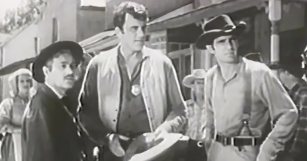 "Gunsmoke" fight scene