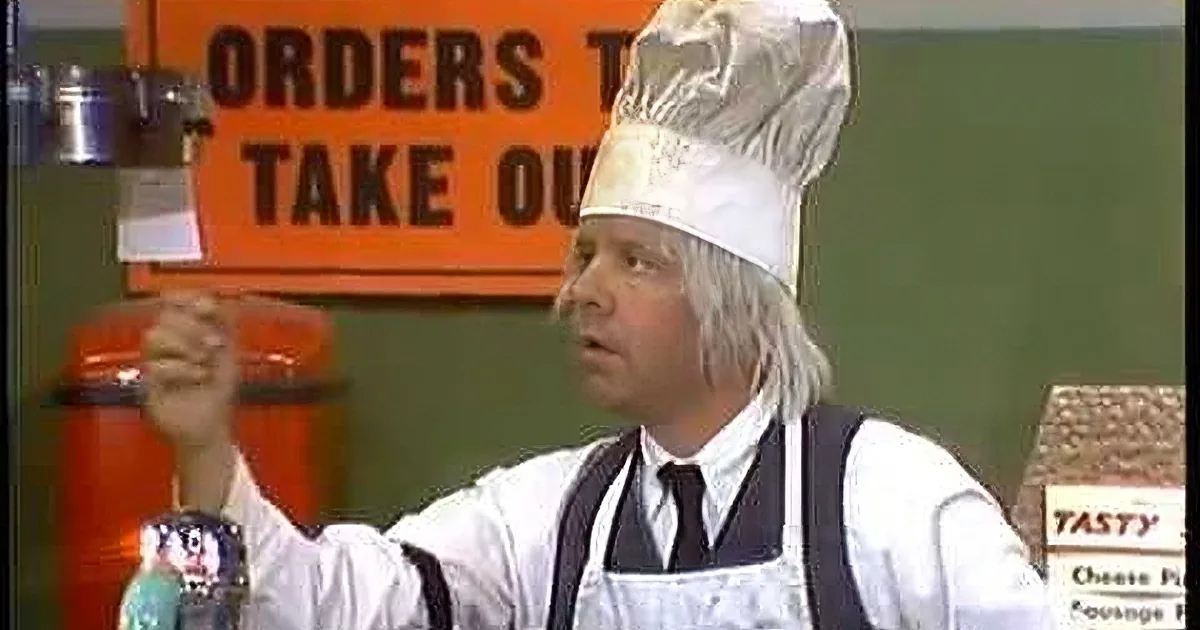 Tim Conway Hilariously Infuriates Harvey Korman as the World's Oldest Hot Dog Vendor