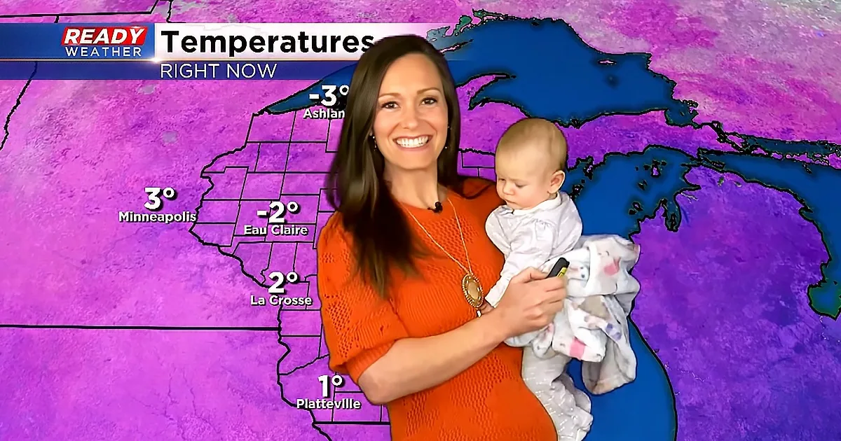 13-Week-Old Makes Debut Appearance as the World's Youngest Meteorologist