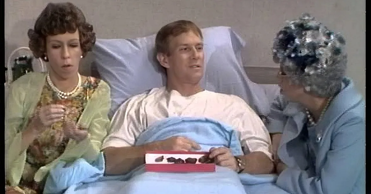 Carol Burnett and ''The Family'' Visit Her Little Brother in Hospital
