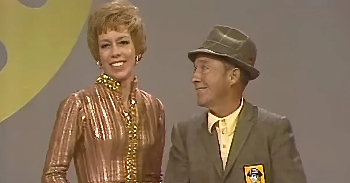 Bing Crosby and Carol Burnett
