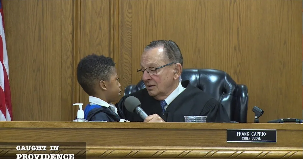 Honest Boy ''Caught in Providence'' Helps His Father''s Case With Judge Frank Caprio