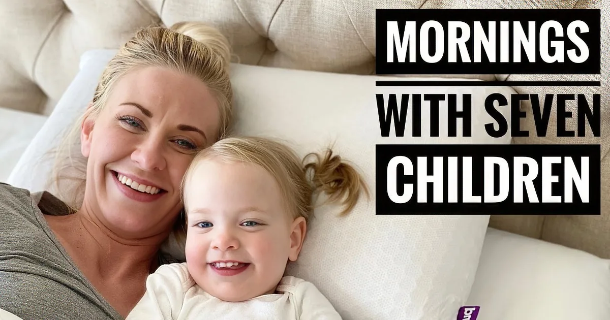 How This Couple Gets Their 7 Children Ready Every Morning