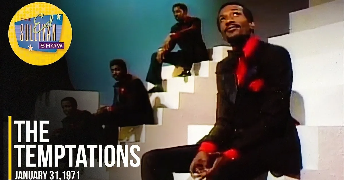 The Temptations at Their Finest Singing ''Just My Imagination'' on ''The Ed Sullivan Show''