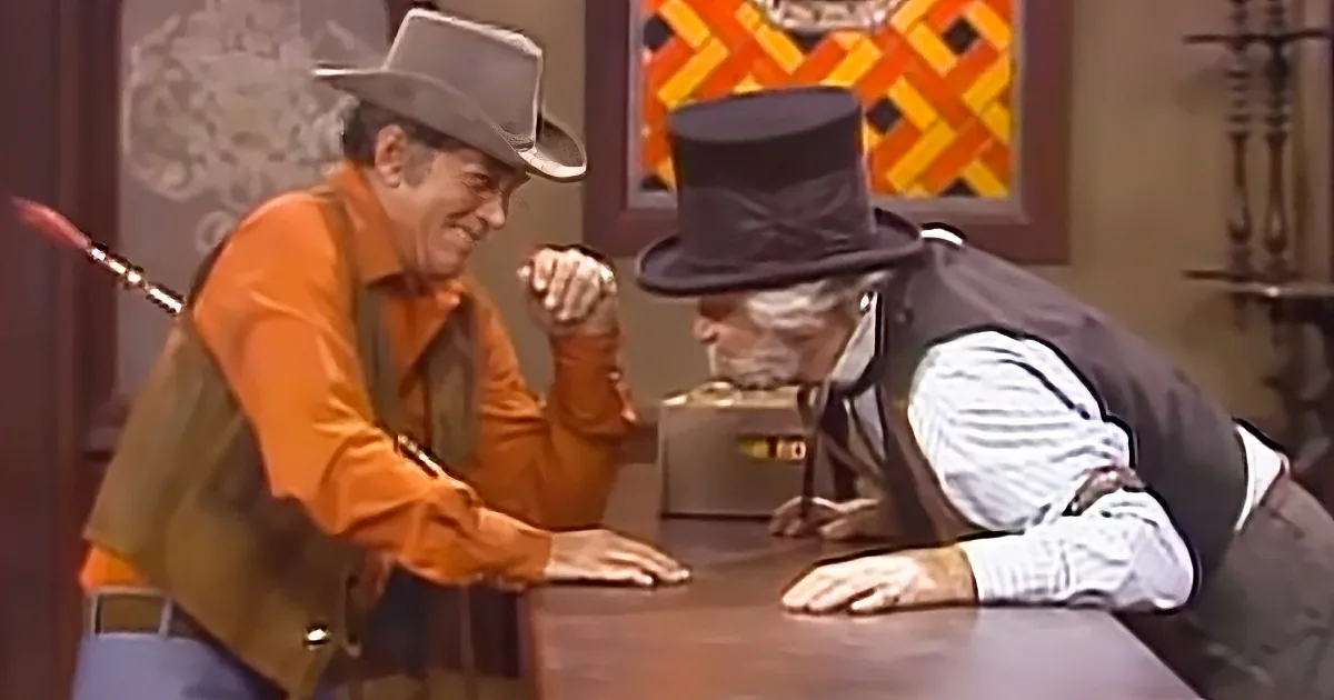 Dean Martin and Foster Brooks