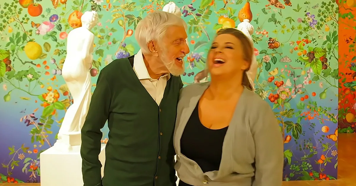 Dick Van Dyke and Arlene Silver