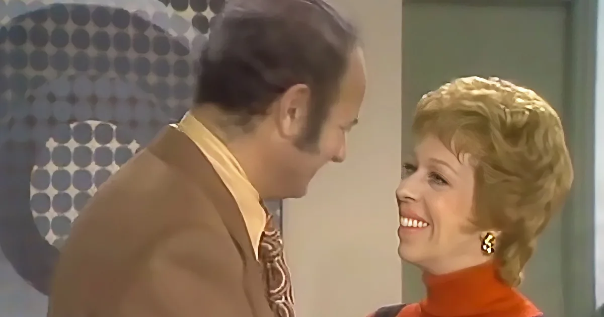 Carol Burnett and Harvey Korman