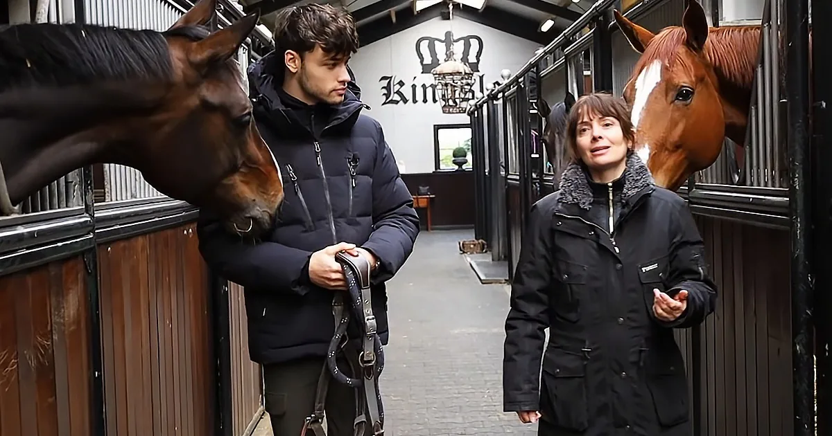 Horse psychic and horse trainer