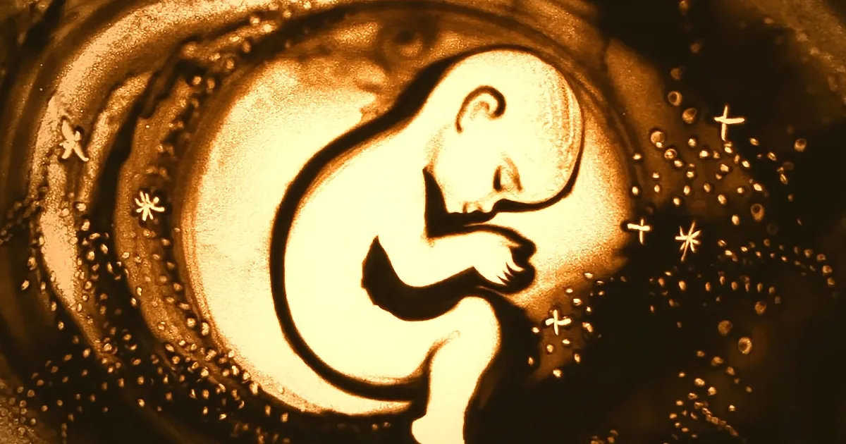 Ukrainian Sand Artist Kseniya Simonova Creates Beautiful Story About Love and Motherhood