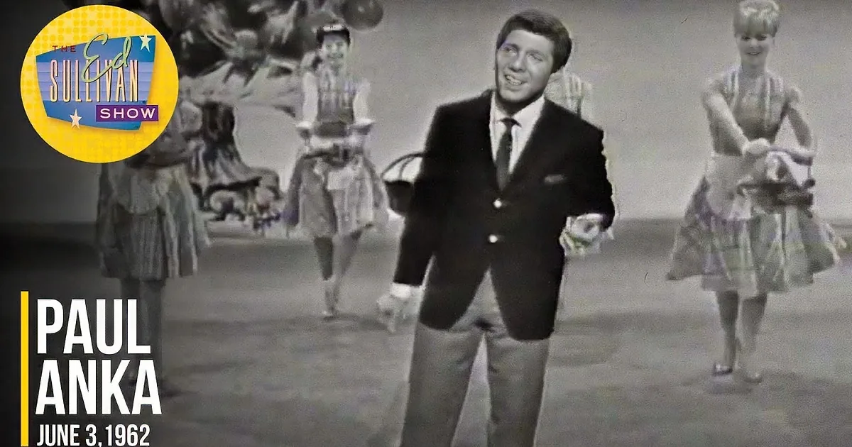 Paul Anka Croons ''Life Is Just a Bowl of Cherries'' on ''The Ed Sullivan Show''