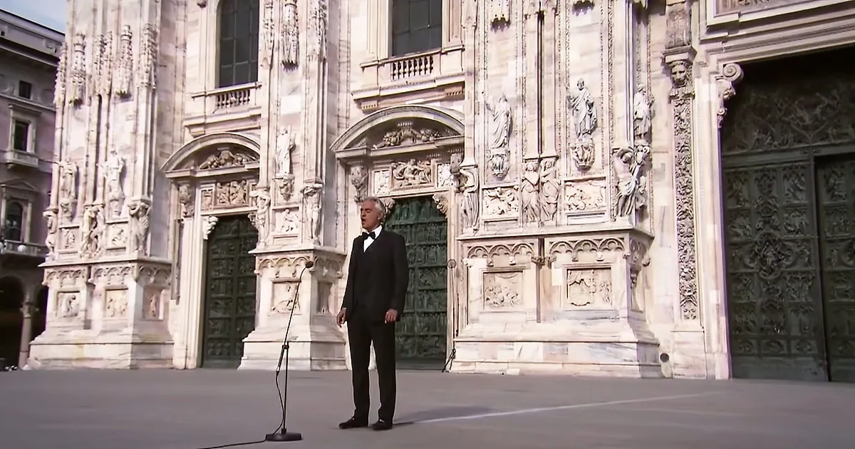 Andrea Bocelli''s ''Amazing Grace'' Is a Precious Easter Gift