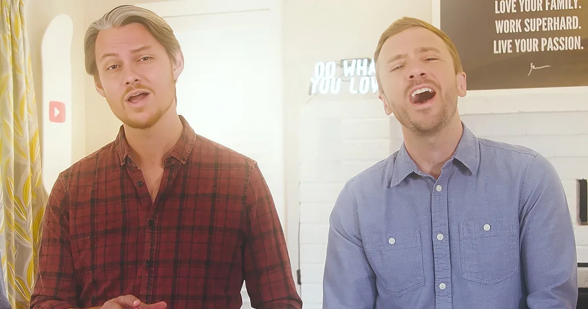 Peter Hollens Ft. Tim Foust Sing ''You Can Close Your Eyes''