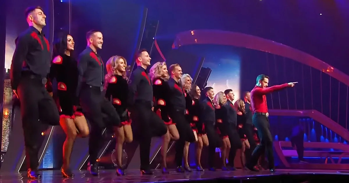 Irish step dancing