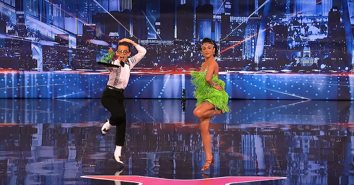 Sibling dancing on America’s Got Talent