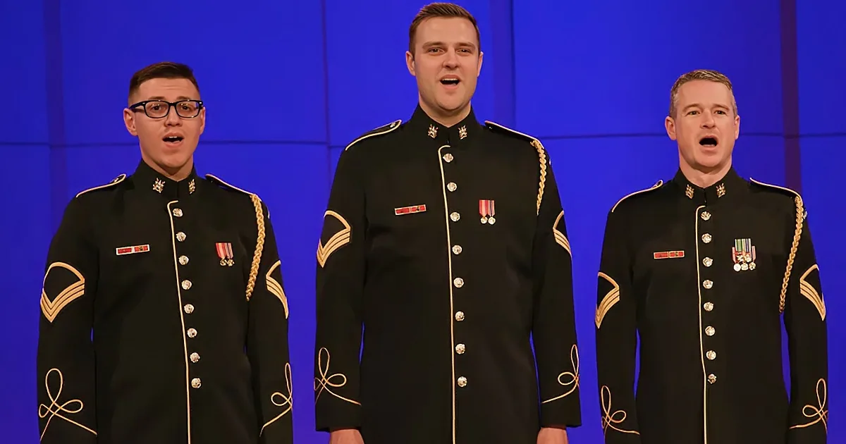 The U.S. Army Chorus Performs ''Not While I''m Around''