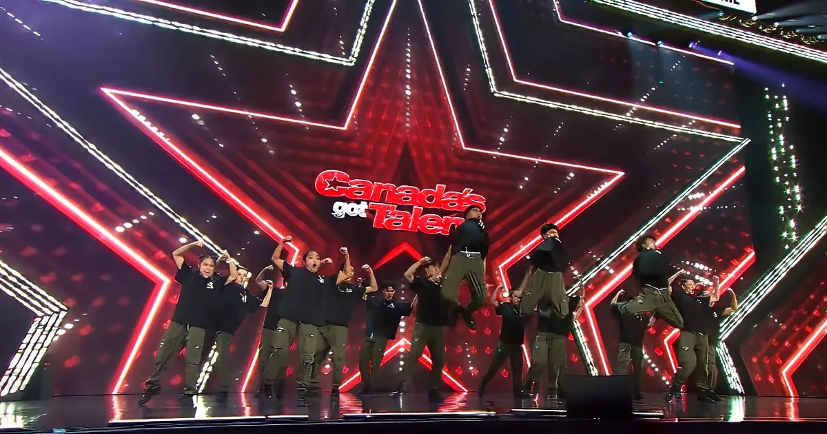 GRVMNT's dance routine on CGT