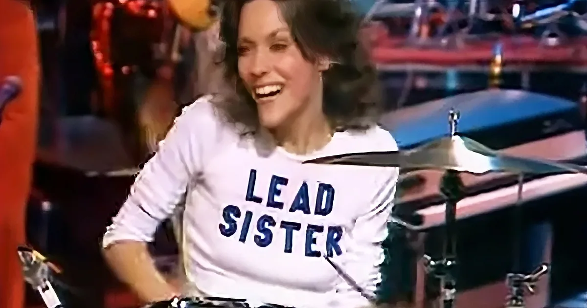 1976 Karen Carpenter Drum Performance Is Really Something Very Special