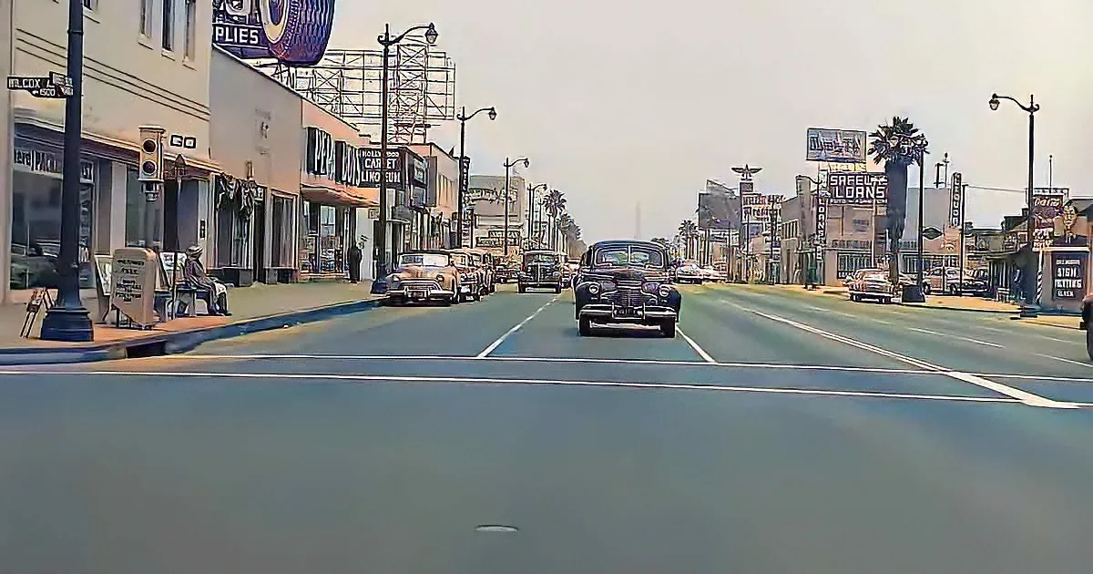 California in the 1950s