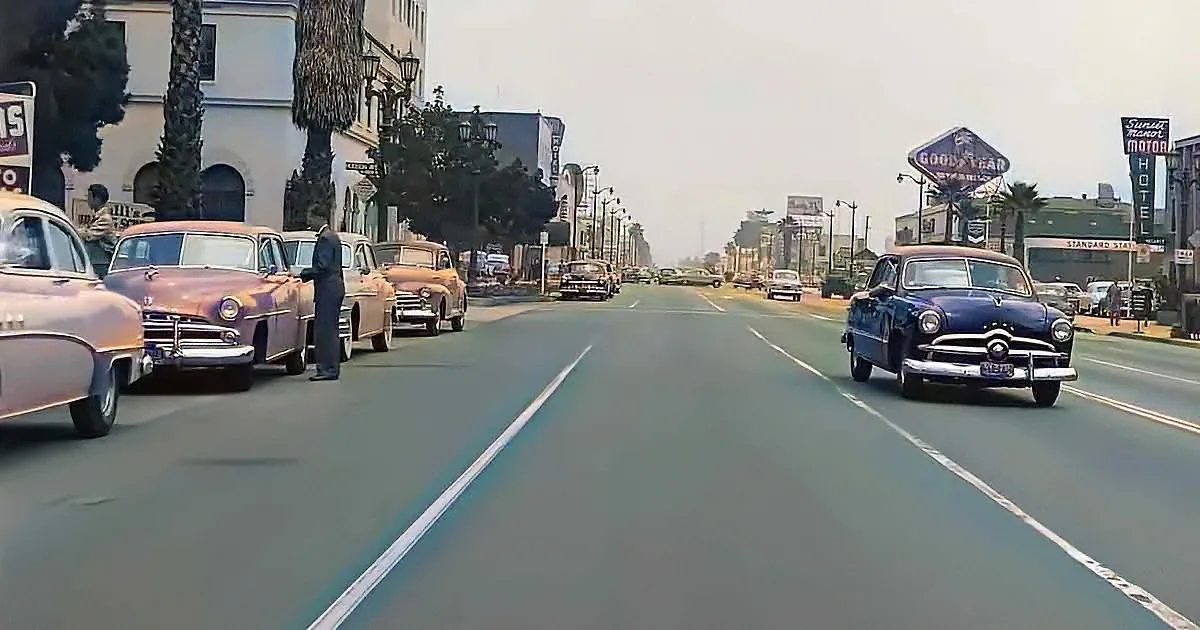 California in the 1950s