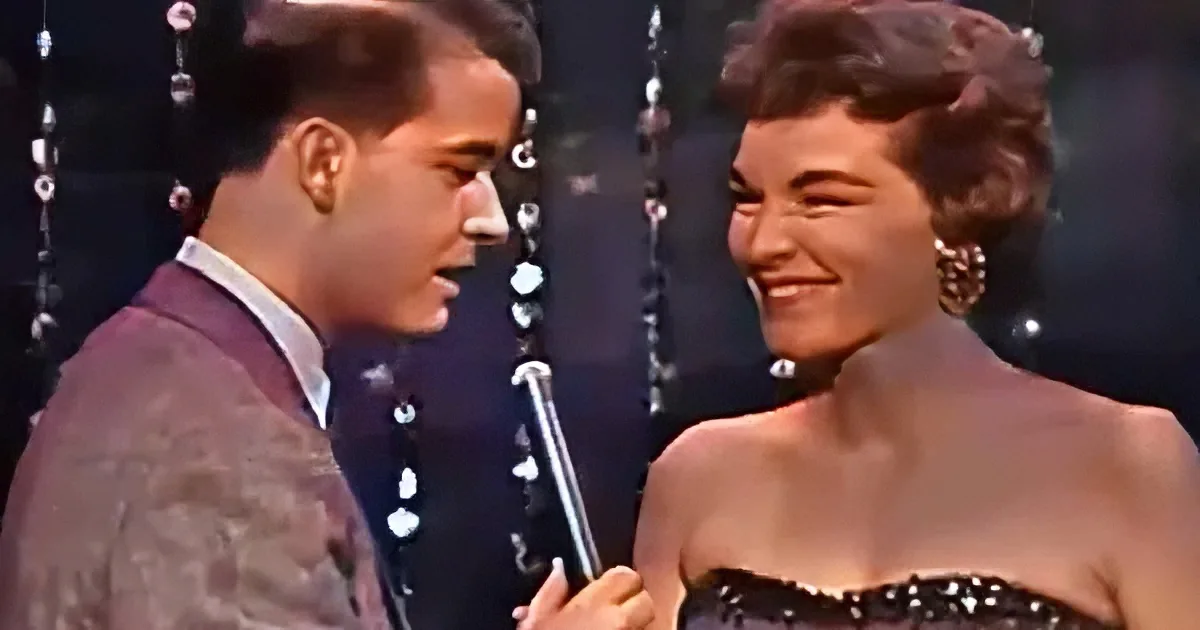 Colorized 1958 American Bandstand Chordettes Singing 'Sandman' Is a Dream