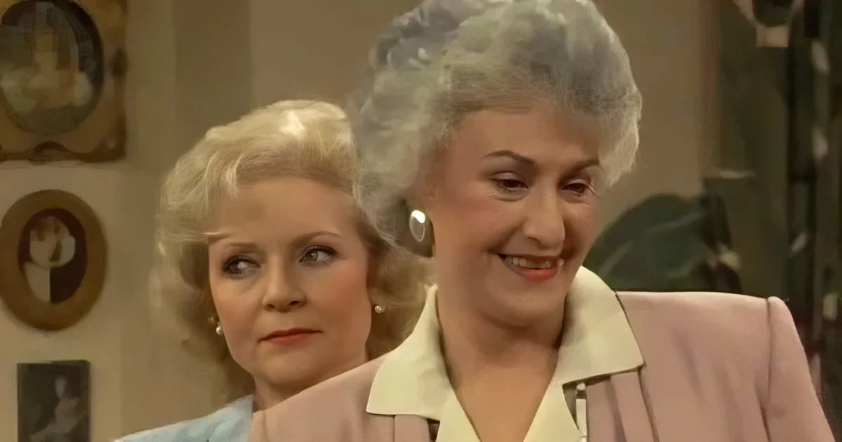 Dorothy Zbornak and Betty White