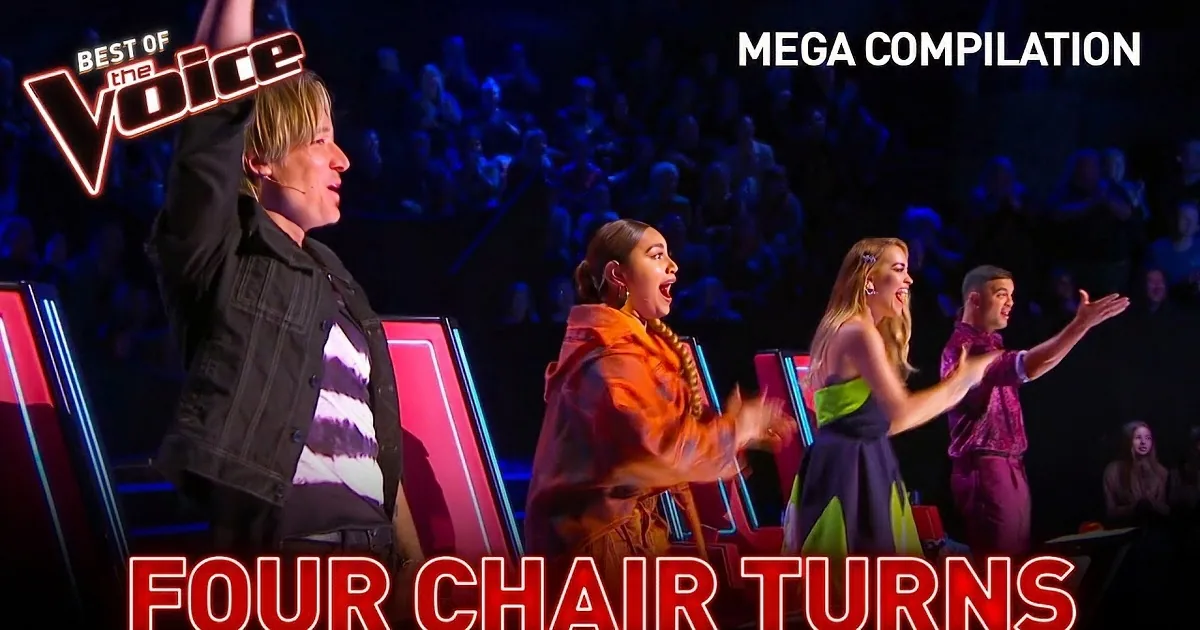 Every Stunning 4-Chair Turn on 'The Voice' 2022