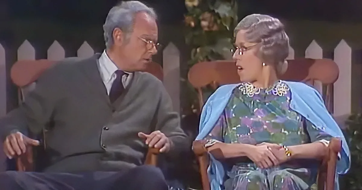 Carol Burnett and Harvey Korman