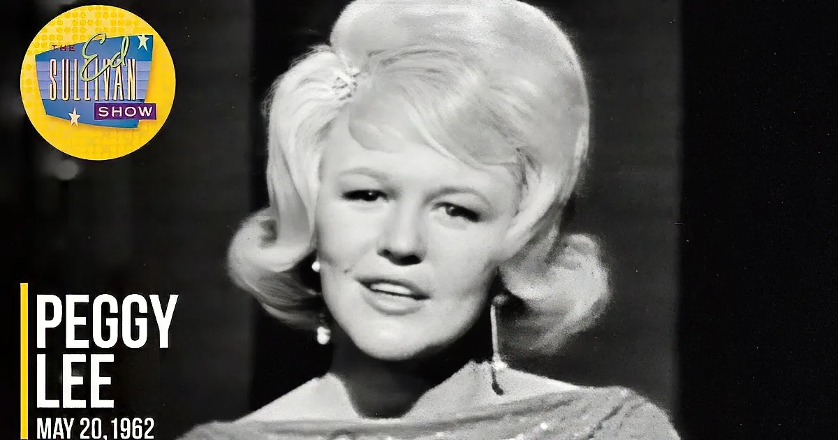 Peggy Lee's Incredible Vocals on 'I'll Get by' From Ed Sullivan