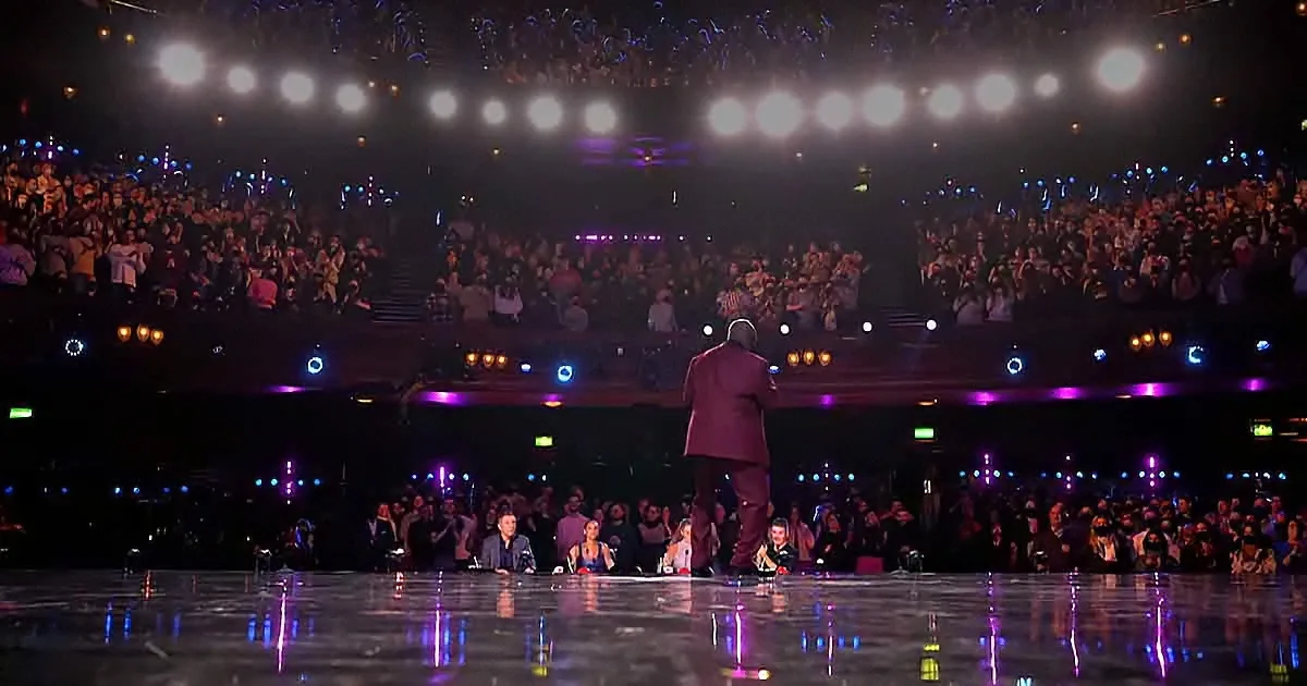 77-year-old singer Mel Day performing on BGT