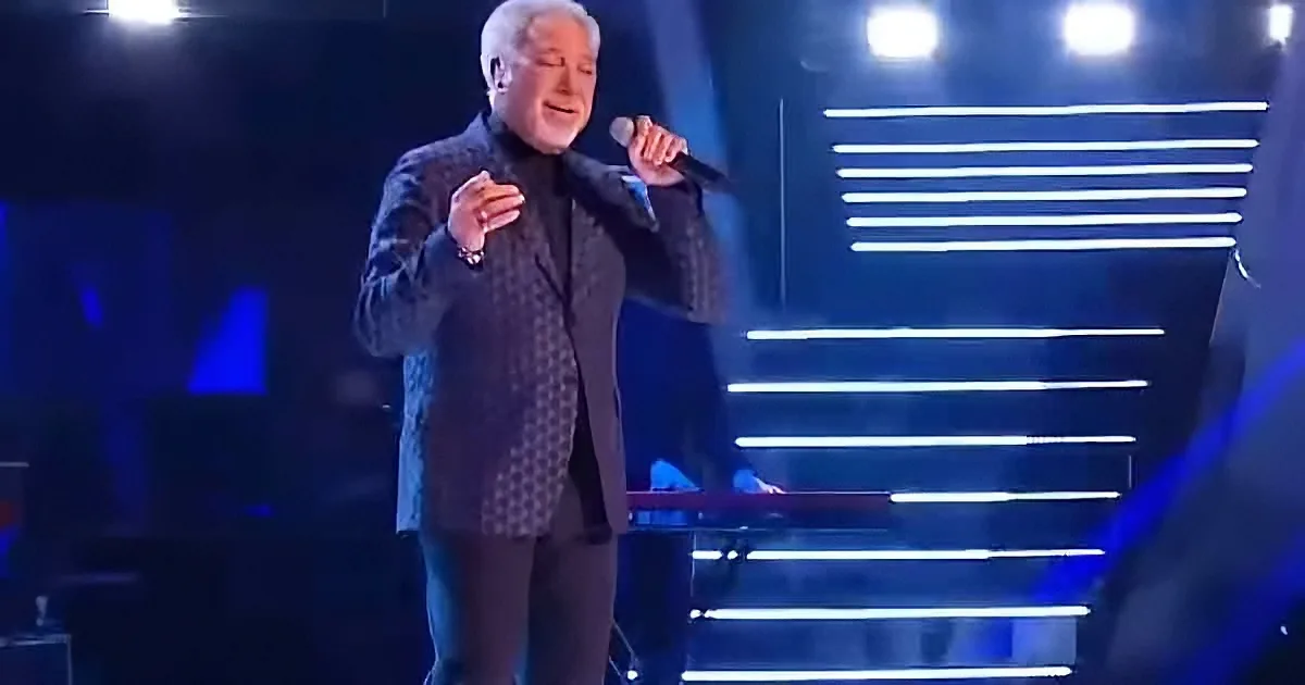 Tom Jones on ‘The Voice’