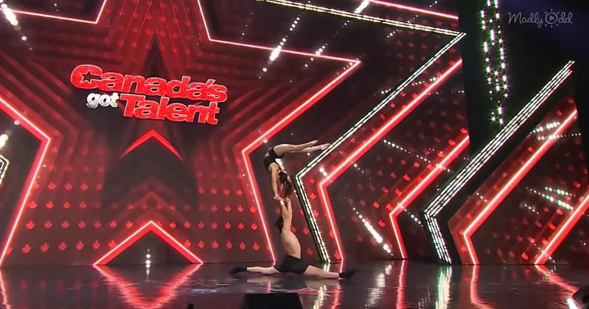 Breathtaking acrobatic gymnasts on CGT