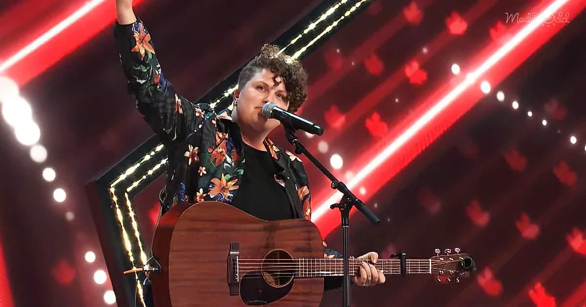Singer Kellie Loder Performs Bob Dylan''s Hit on ''Canada''s Got Talent''