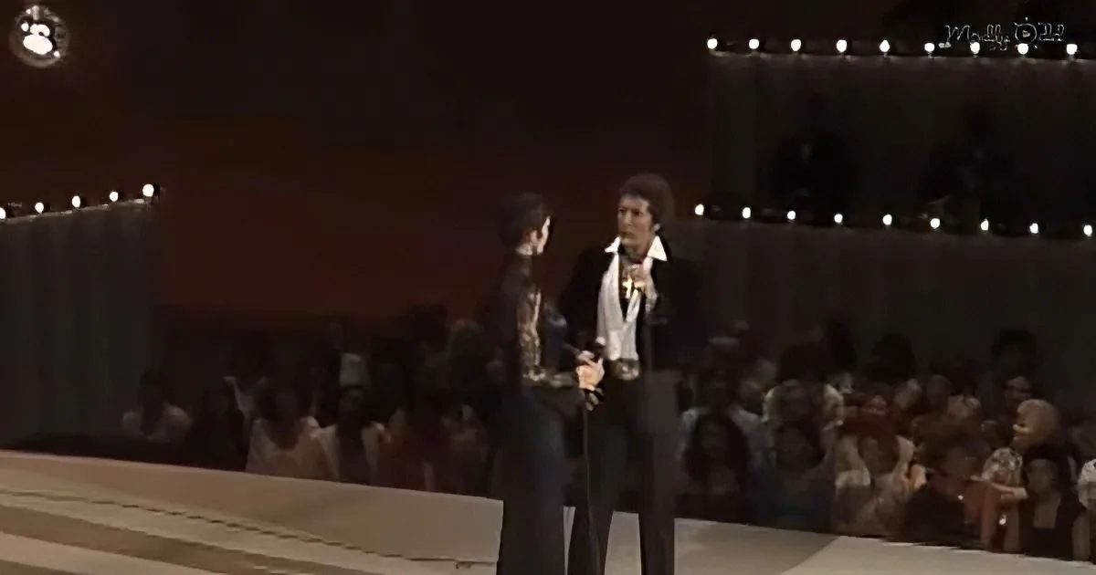 Tom Jones and Lynda Carter