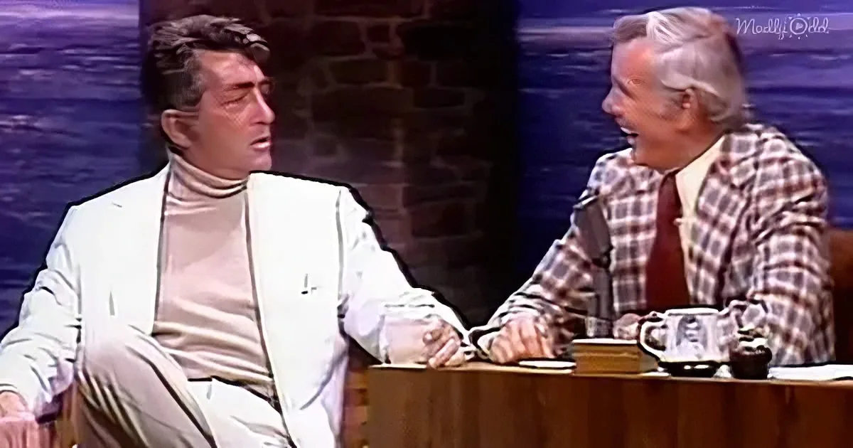 Johnny Carson and Dean Martin